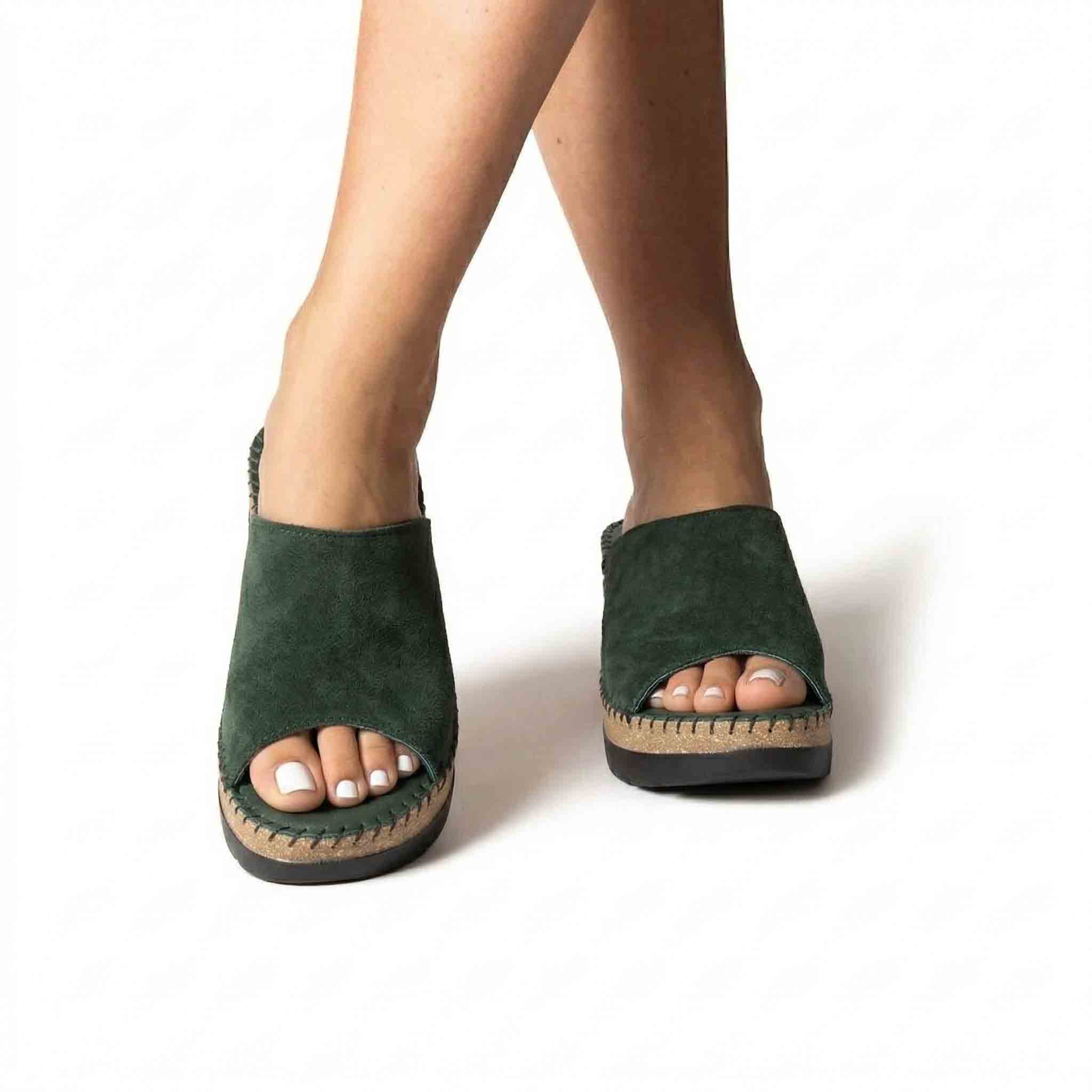 Γυναικεία Δερμάτινη Ανατομική Πλατφόρμα – OVVIO ANATOMIC 656