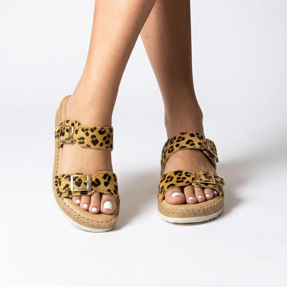 Γυναικείο Δερμάτινο Ανατομικό Σανδάλι – OVVIO ANATOMIC 3822