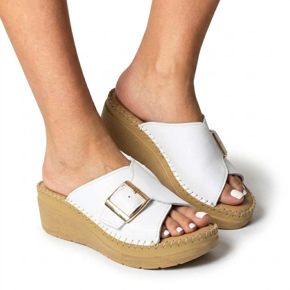 Γυναικεία Δερμάτινη Ανατομική Πλατφόρμα – OVVIO ANATOMIC 665